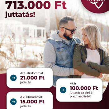 Évi akár 713.000 Ft juttatás!