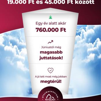 Minden 5. alkalommal jubileumi díjazások!