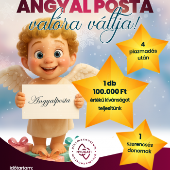 Idén Te lehetsz mások angyala - mi pedig teljesítjük kívánságodat!