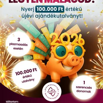 Legyél az a szerencsés, aki megnyeri a 100.000 Ft-os újévi kezdőcsomagot!