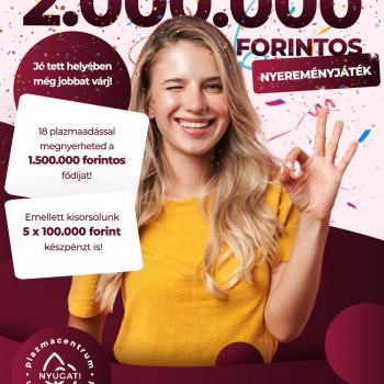 Neked nagy szíved van, nekünk pedig nagy nyereményünk!