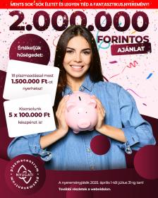 2.000.000 forintos ajánlat!