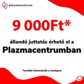 Minimum 9.000 Ft juttatás minden alkalommal!