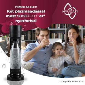 Pezseg az élet! Két plazmaadással most Sodastreamet nyerhetsz!