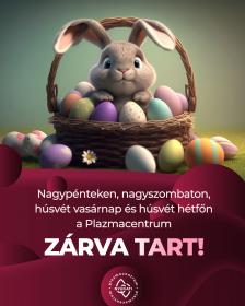 Húsvéti zárvatartás!