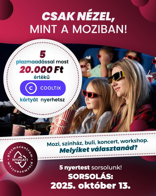 Csak nézel, mint a moziban!