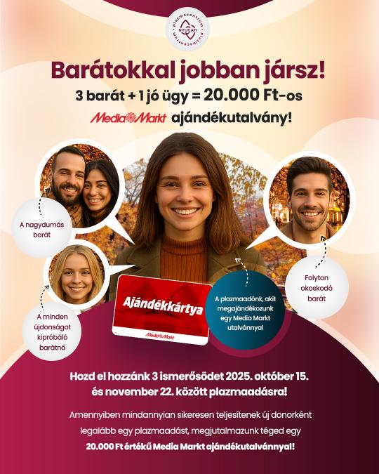 Barátokkal jobban jársz!
