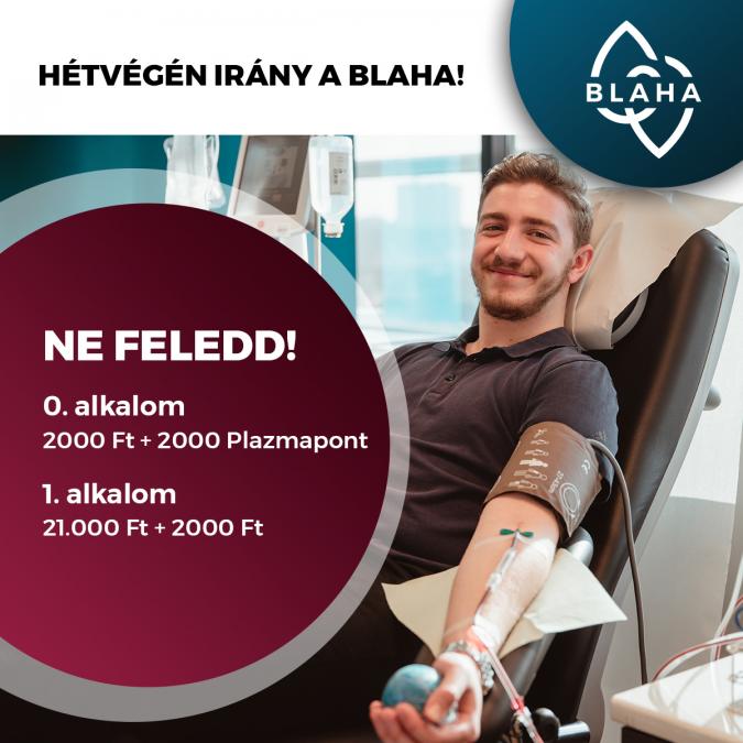 Hétvégén irány a Blaha!